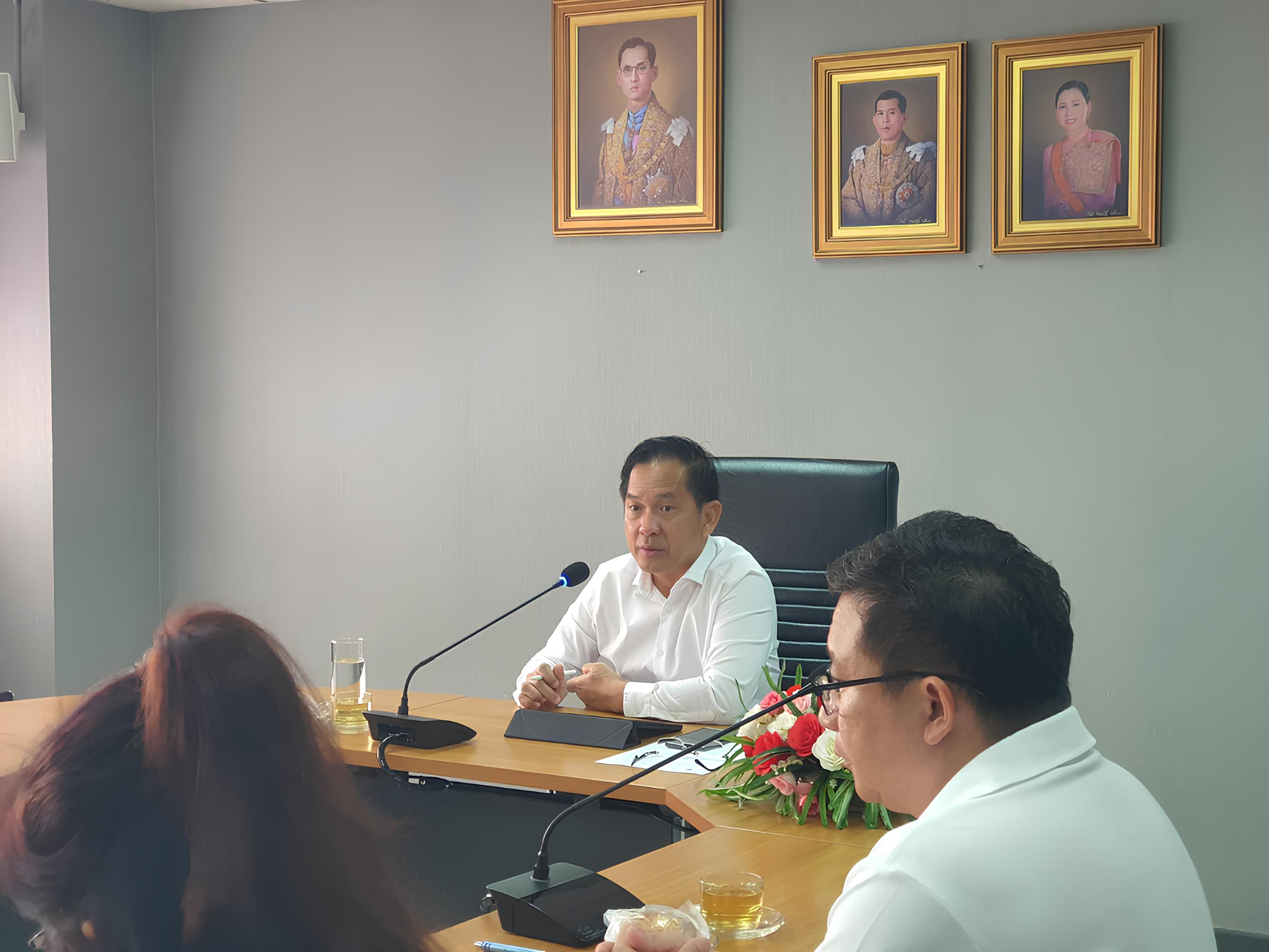 ประชุมติดตามงานก่อสร้างประจำเดือนกุมภาพันธ์ 2568