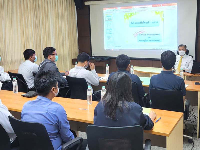กิจกรรมแลกเปลี่ยนเรียนรู้พี่สอนน้องขึ้นในวันที่ 19 - 22 เมษายน 2565