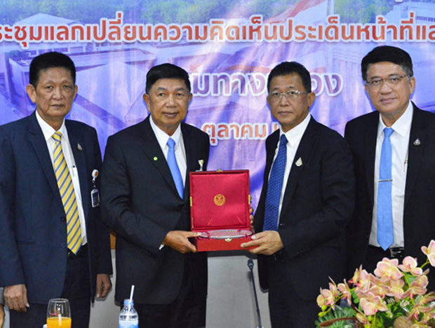 อธิบดีกรมทางหลวง ต้อนรับคณะกรรมาธิการการคมนาคม​วุฒิสภา